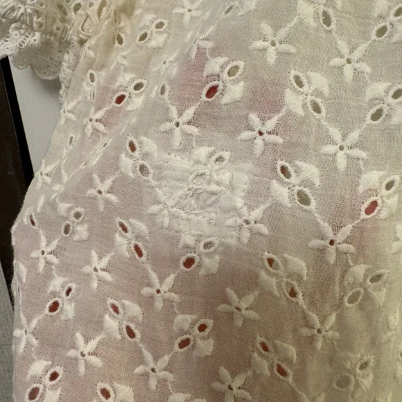 Ulla Johnson White Lace Blouse - Picture 5 of 5